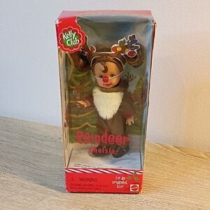 2001 Kelly Club Reindeer Chelsie Doll Ornament Vintage Barbie